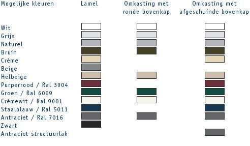 kleurengamma MN842 & MNLITE