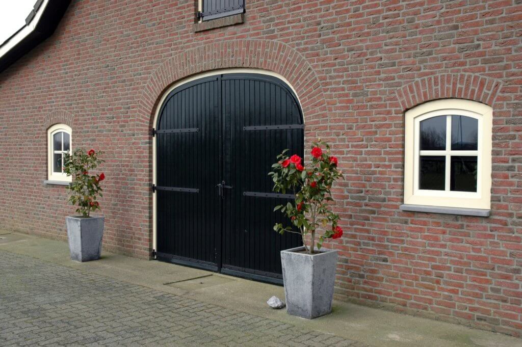 houten voordeur